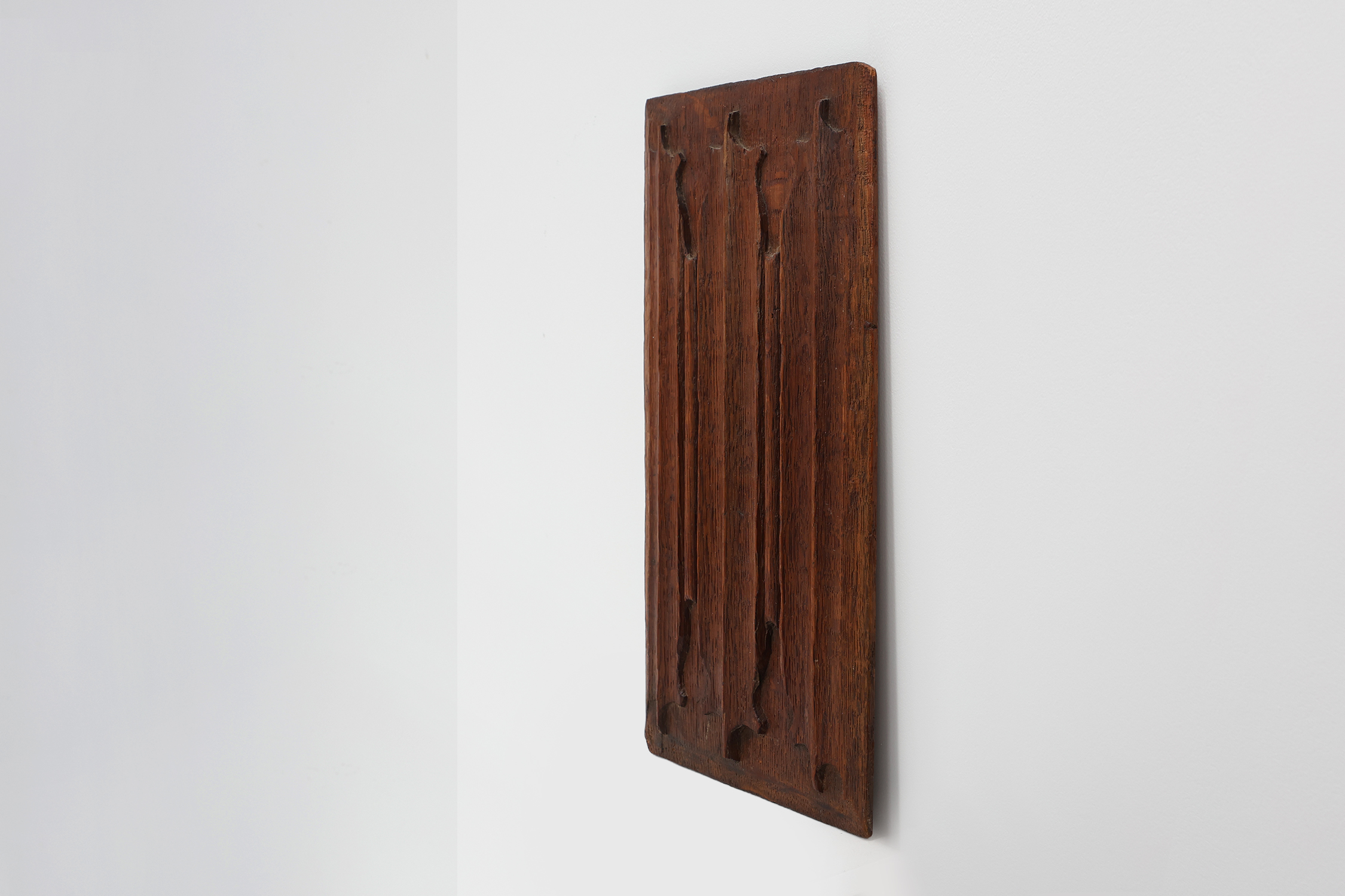 Carved oak Gothic linenfold panel, Flanders, ca. 16th centurythumbnail